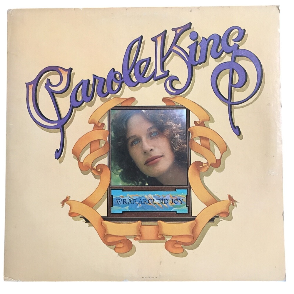 Carole King Wrap Around Joy Vinyl LP 12" 1974 Ode Records SP-77024 Soft Rock 70s